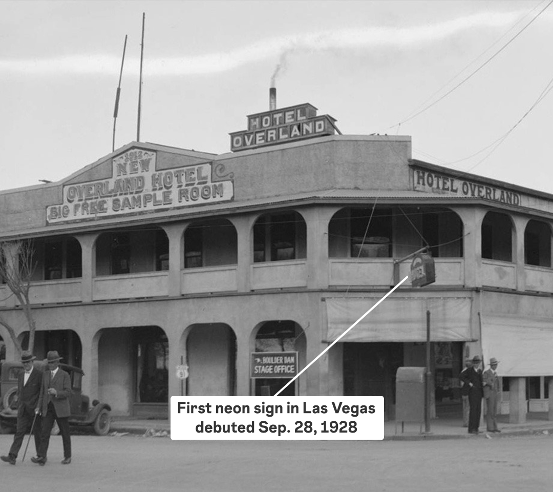 happy 97 years of neon in Las Vegas