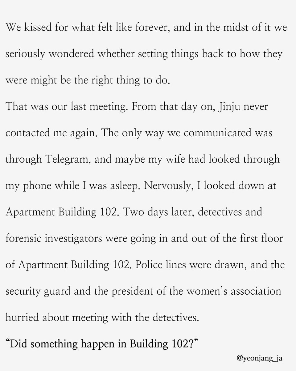 yeonjang_ja's tweet photo. 📘 Had to Be a Murderer
Ep. 3 – What’s there to smile about?

📢 New episodes every Mon/Wed/Fri
⚠️ Copyright belongs to the creator.
Unauthorized reposting or reuse is prohibited.

#Yeonjangja #FlashFiction #ShortStory
#Knovel #KoreanFiction #TranslatedLit
#AsianLit https://t.co/mO86sSEW3x