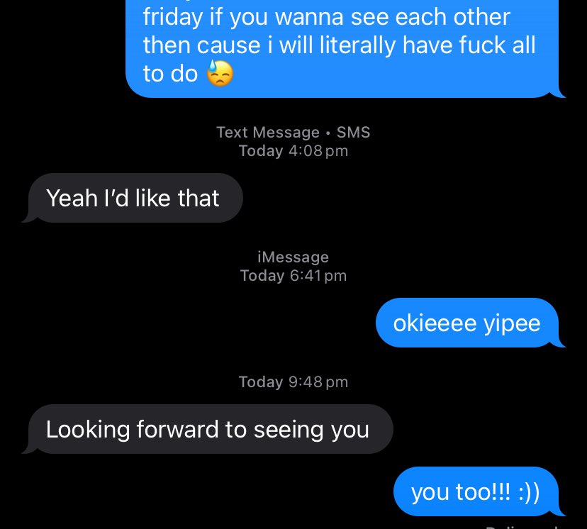 conversation going well i think