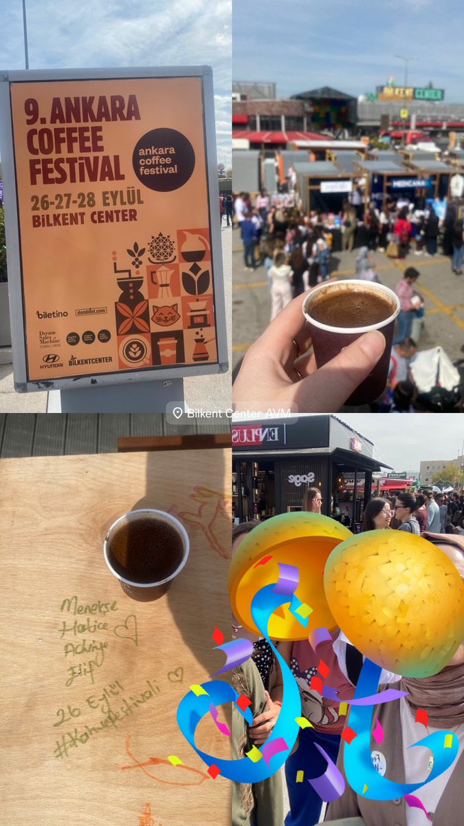 ☕️🥰
#Ankarakahvefestivali 
#Ankaracoffeefestival