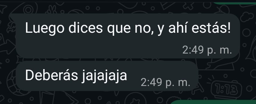 Ya parece mi papá jajaj