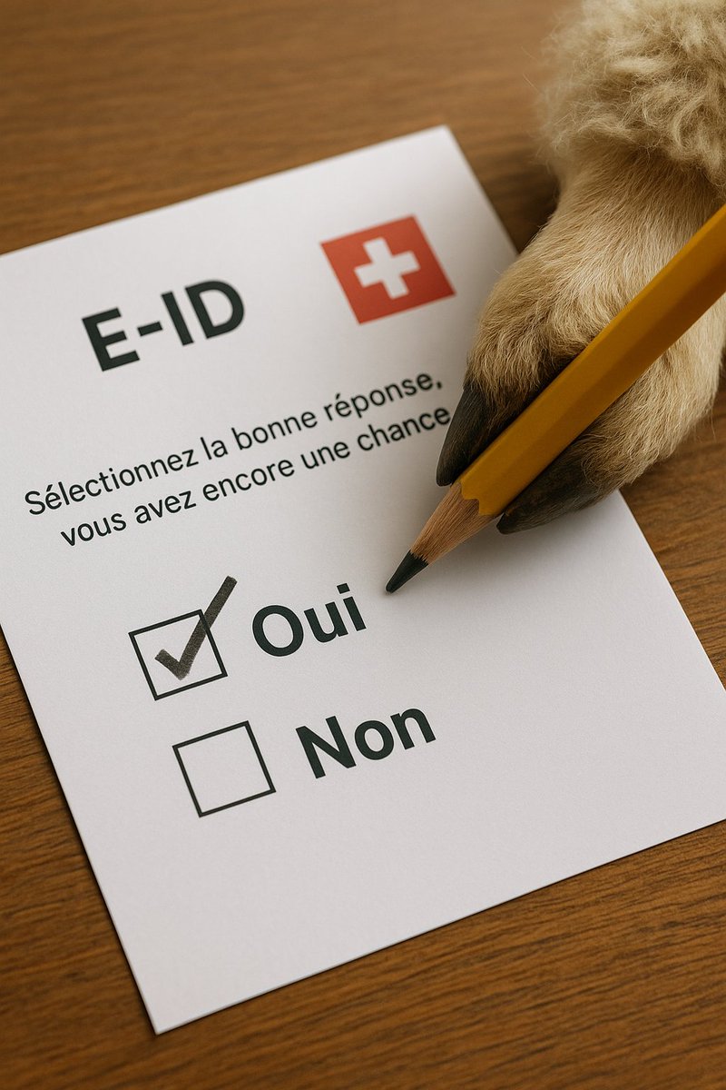 LenaEbener's tweet photo. Aujourd’hui, la Suisse a dit oui à l’e-ID.😰
Un “petit oui de raison”, nous dit-on.
Moi j’y vois un grand renoncement.

👉 Nous avons troqué notre liberté contre un peu de « facilité et sécurité ».
Bientôt, nous allons nous en mordre les empreintes digitales.
#eid #liberté https://t.co/cBOusRQqtx