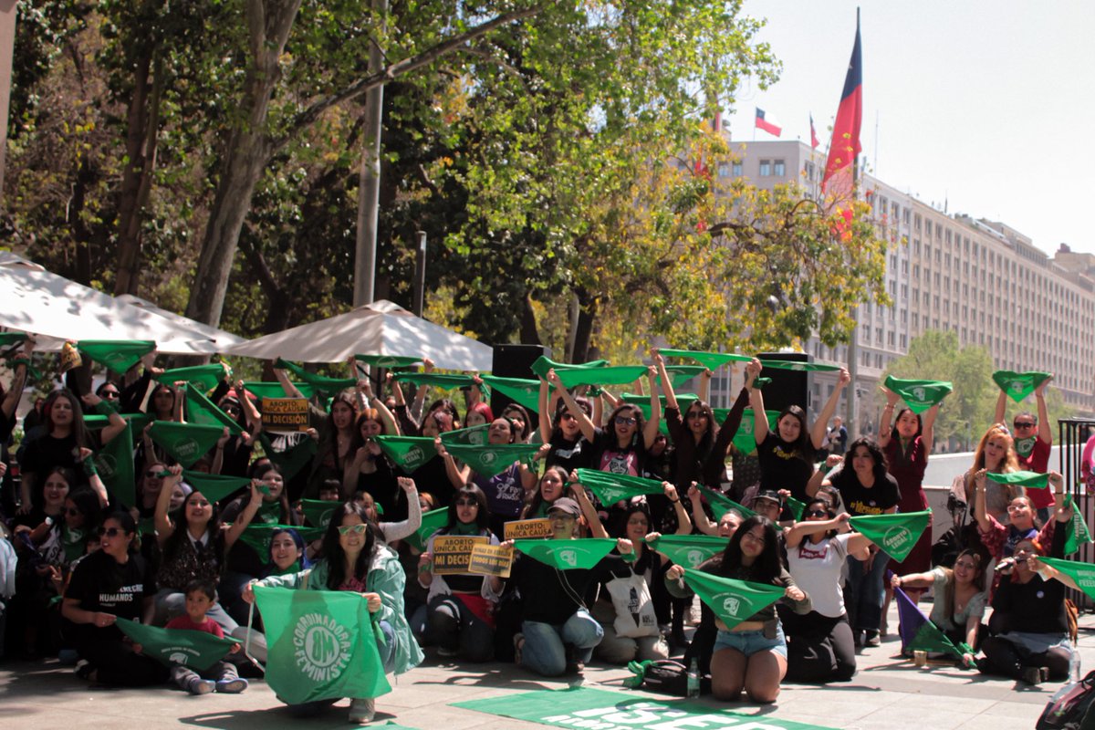 📸 Registros de este 28 de septiembre, Día por la Despenalización del Aborto en América Latina y el Caribe. ¡La única causal para decidir es nuestra decisión! ✊🏼💚

📍Santiago, Chile.
 
#28s #despenalizacionsocial 
#abortounicacausalmidecisión 
#únicacausalmidecisión