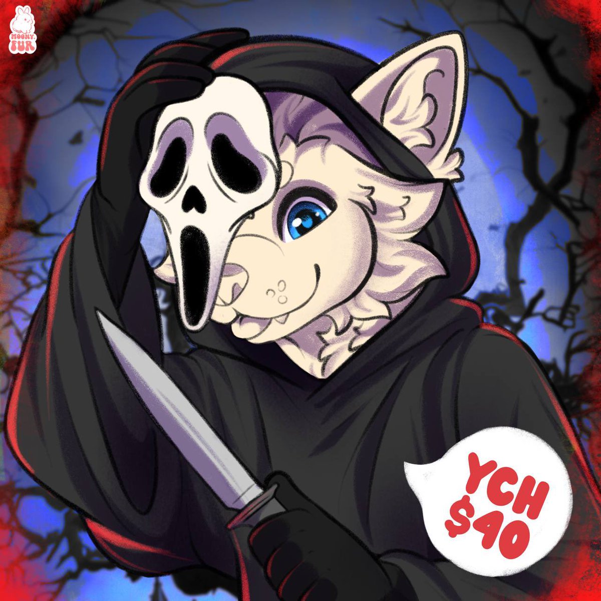 Icons for this Halloween!!! 🎃 

I can draw any specie and gender :3 write me if you are interested~ 🕯️