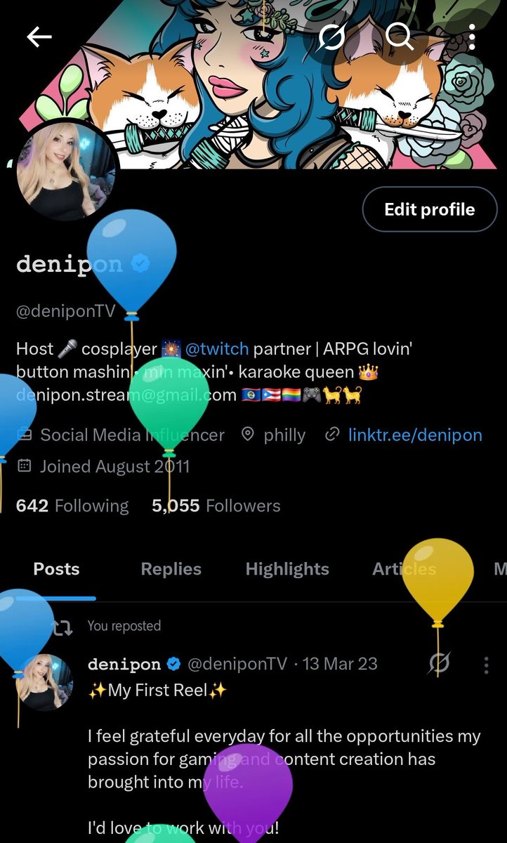 Yippee it's my birthday