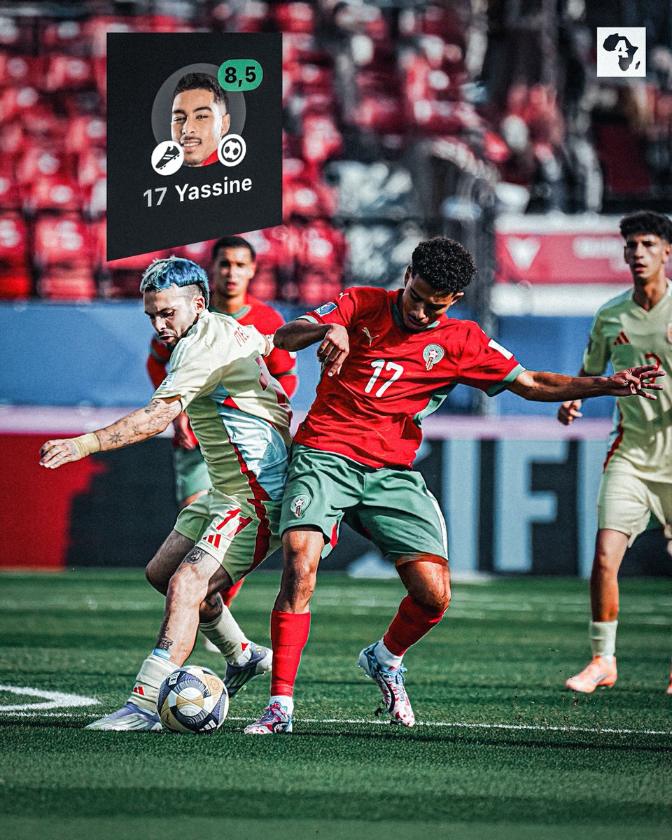 ActuFootAfrique's tweet photo. Ce que Gessime Yassine est entrain de faire à l’Espagne à la Coupe du Monde U20…🇲🇦🥵 https://t.co/RYxkMXJ6m1