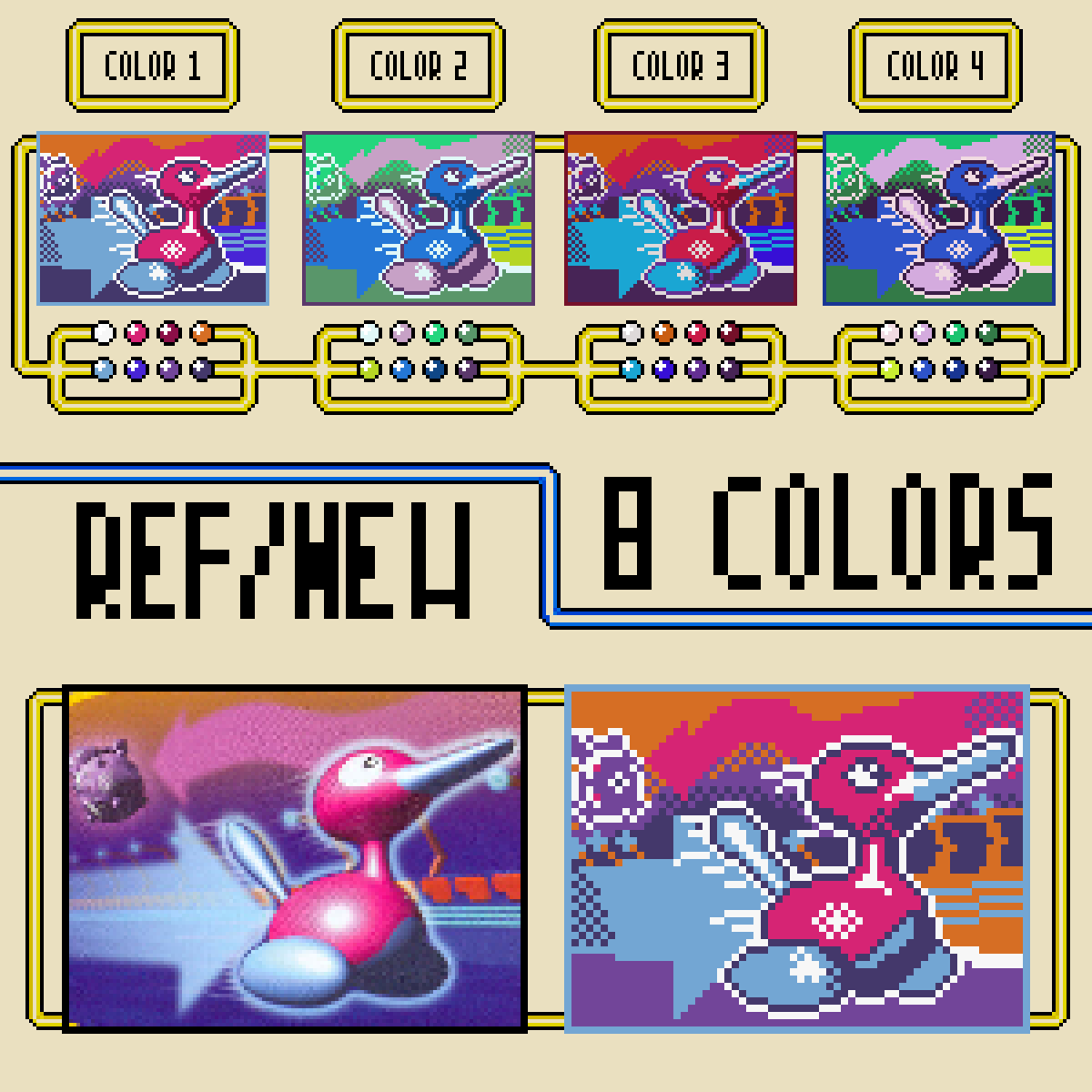 daichi15art's tweet photo. Switch card from Expedition Set   

#gameboy #gbc #gen2 #pixelart #pokemon #pokemontcg #pokemontcggbc #sprite https://t.co/cduPqcMUBX