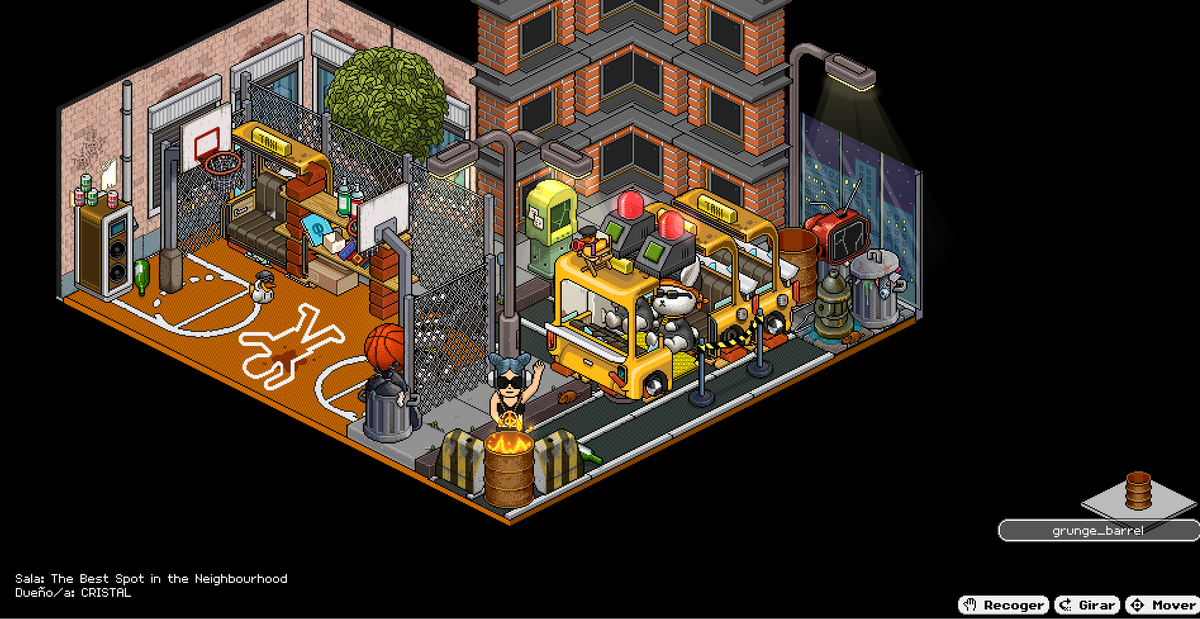 ¡ Bienvenido al barrio más loco de Habbo Origins !

Una cancha callejera + ¡patrulla de conejos policías listos para mantener el orden! 🚨
El spot definitivo donde la ciudad nunca duerme 

Usuario: CRISTAL 🇪🇸
<a href="/HabboOrigins/">Habbo Hotel: Origins</a>
#HabboOrigins
#HabboHotelOrigins