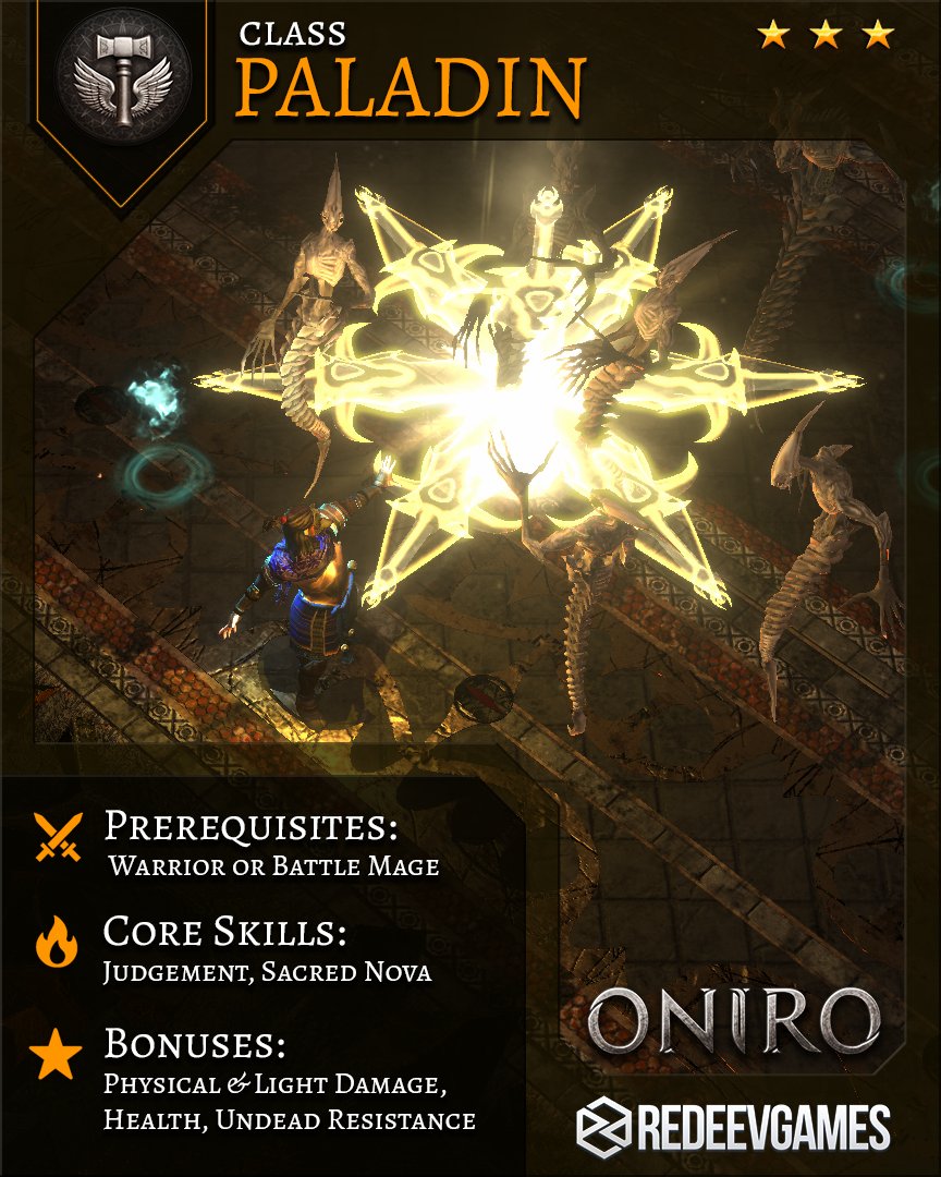 RedeevGames's tweet photo. In Oniro, you can master up to 3 specializations across 3 tiers ⚔️

Mix paths, discover synergies, and unlock true power.
The 3rd tier holds the mightiest heroes: Samurai, Berserker, Paladin, Dragon &amp; more.

Which will you choose? 👇

#OniroARPG #DarkFantasy https://t.co/2nqR9IyeAR