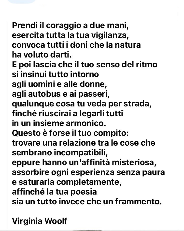 Trovare una relazione tra le cose che sembrano incompatibili, 
eppure…