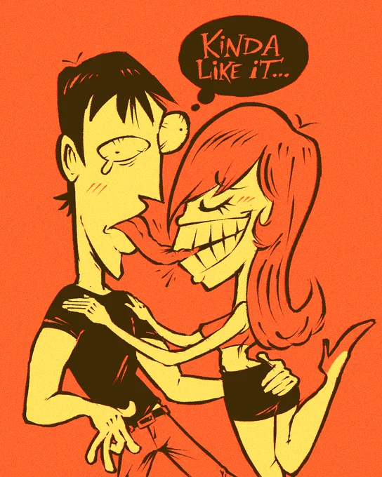 The Aggressive Kisser