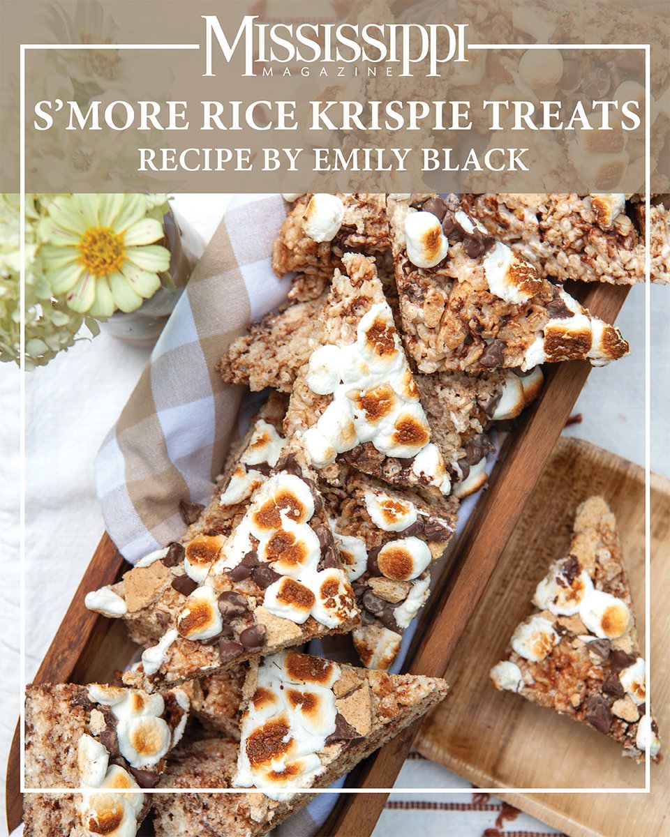 Get ready for a sweet twist on a classic! Our S’more Rice Krispie Treats combine gooey marshmallows, chocolatey goodness, and crunchy graham crackers for a campfire favorite you can enjoy anytime! Click the link below for full recipe. 
: 
mismag.com/smore-rice-kri…