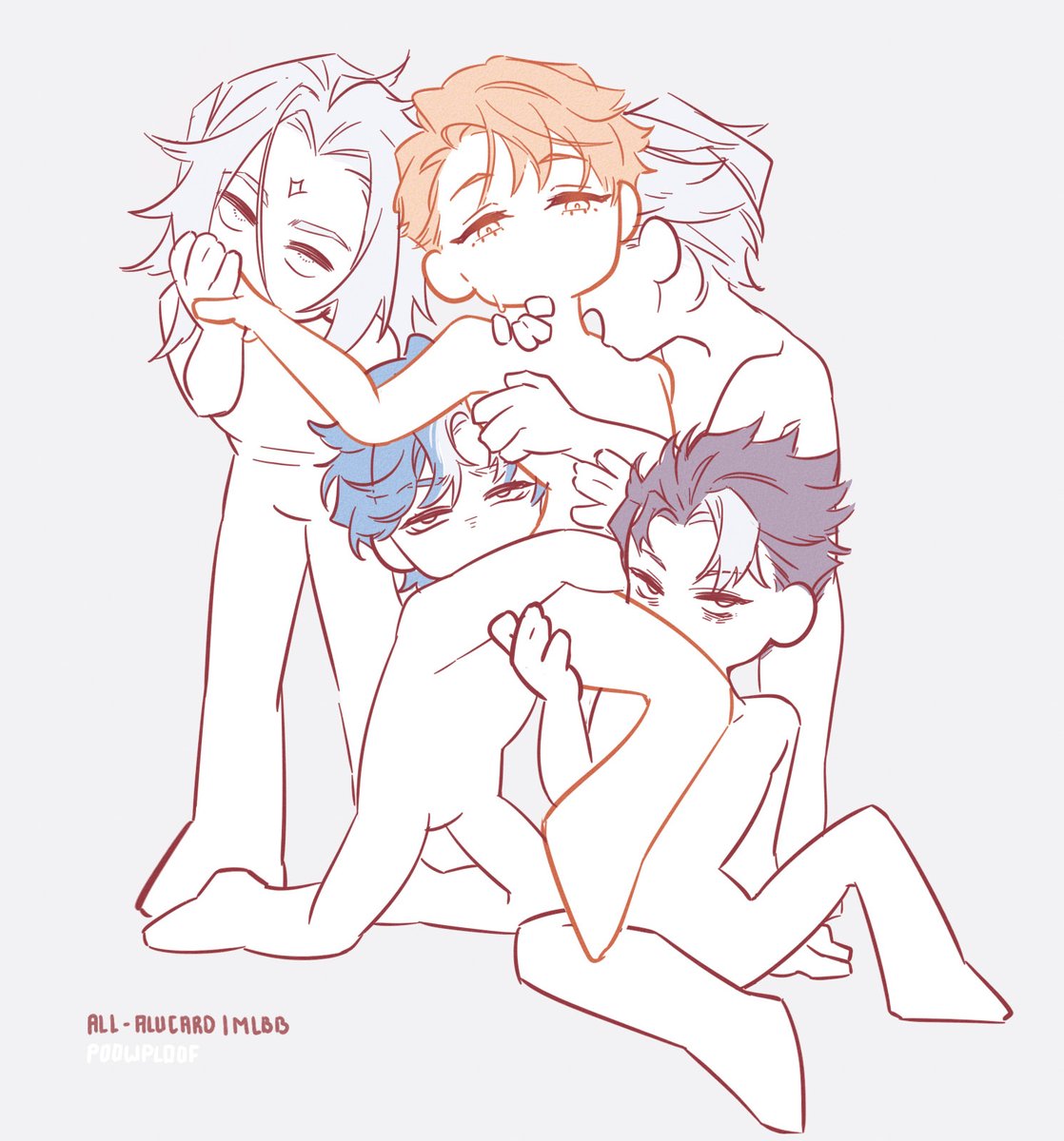 Poowploof's tweet photo. Simple Alucard harem doodle

#allxalucard #mlbbfanart #mobilelegends #alucardmlbb https://t.co/YnJWyQ1lYt