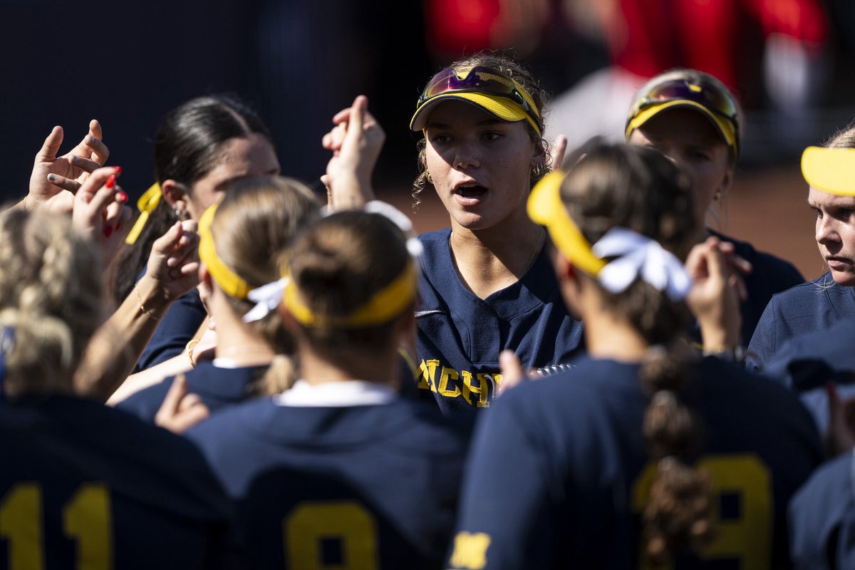 Michigan Softball tweet media