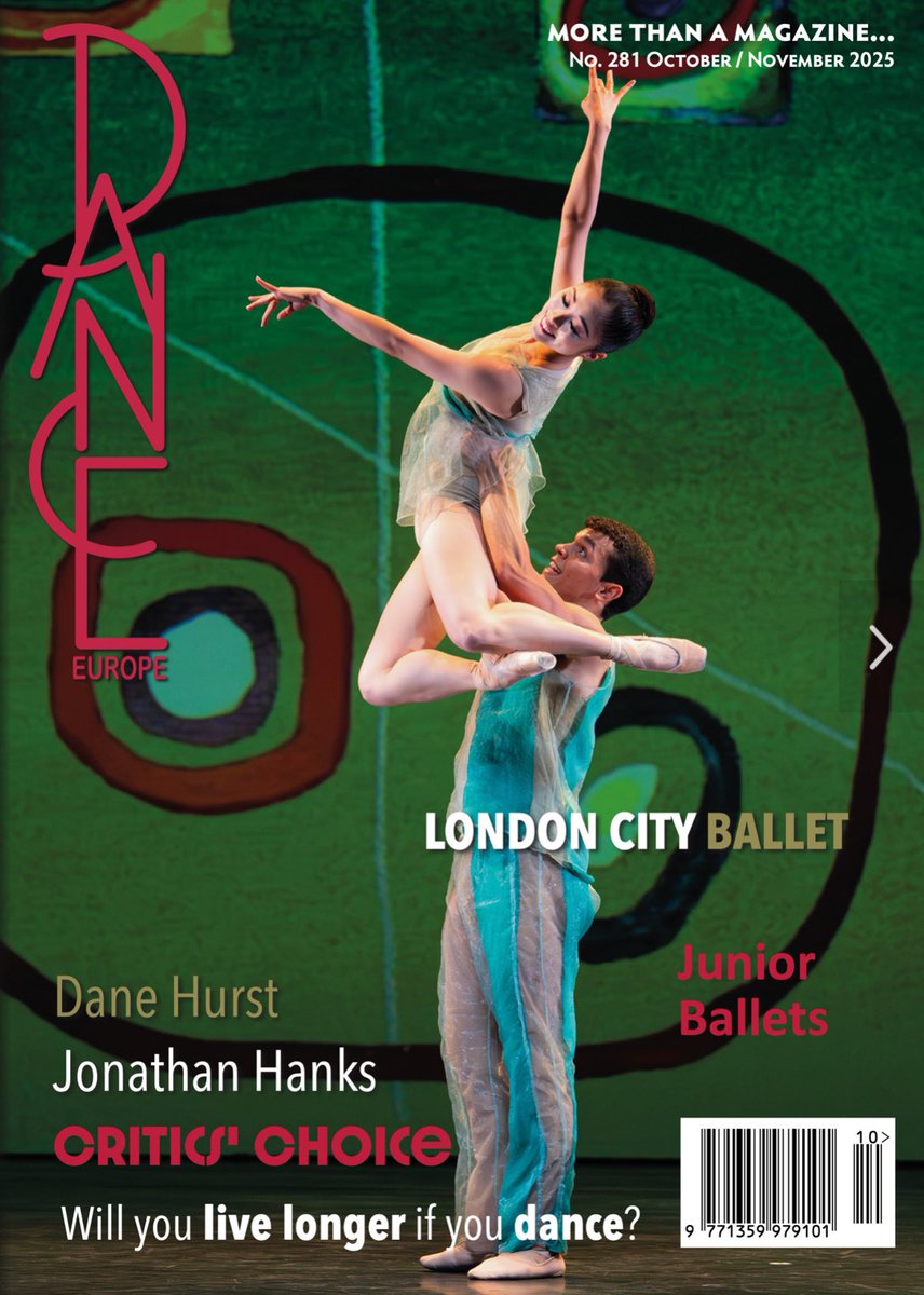 Honoured to see London City Ballet adorning the front cover of DanceEurope magazine’s Oct/Nov issue. 
Captured here by Emma Kauldhar in <a href="/AlexeiRatmansky/">AlexeiRatmansky</a>’s ‘Pictures at an Exhibition’