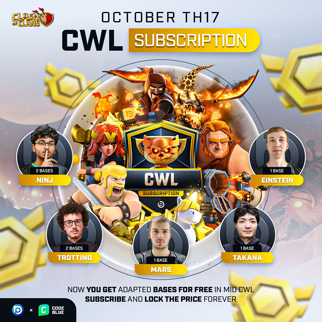 Blueprint CoC | Code BLUE tweet media