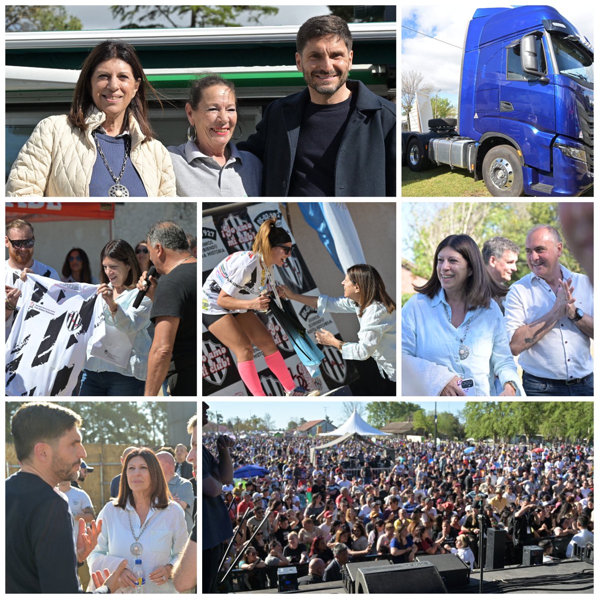 GRAN FIN DE SEMANA JUNTO A LA PRODUCCIÓN, EL DEPORTE Y LA CULTURA

📍 Pujato: Participamos de la XXIX Fiesta Nacional del Transporte.

📍 Timbúes: 1ª Maratón del Club Timbuense.

📍 Alvear: Acompañamos las fiestas patronales de la flamante ciudad.