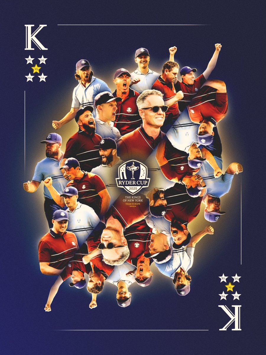 The Kings of New York - Team Europe 🇪🇺🎨 

#rydercup #teameurope #smsports