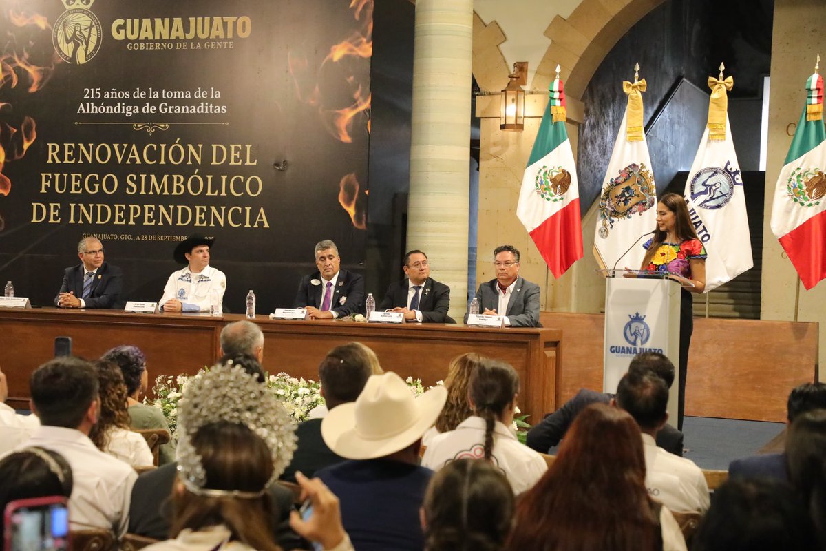 La calidez y alegría de las familias guanajuatenses es inspiración qué nos mueve a construir un Guanajuato mejor.
Hoy conmemoramos 215 años de la Toma de la Alhóndiga de Granaditas, compartiendo el orgullo por nuestra historia y los valores que nos unen, para alcanzar la paz.