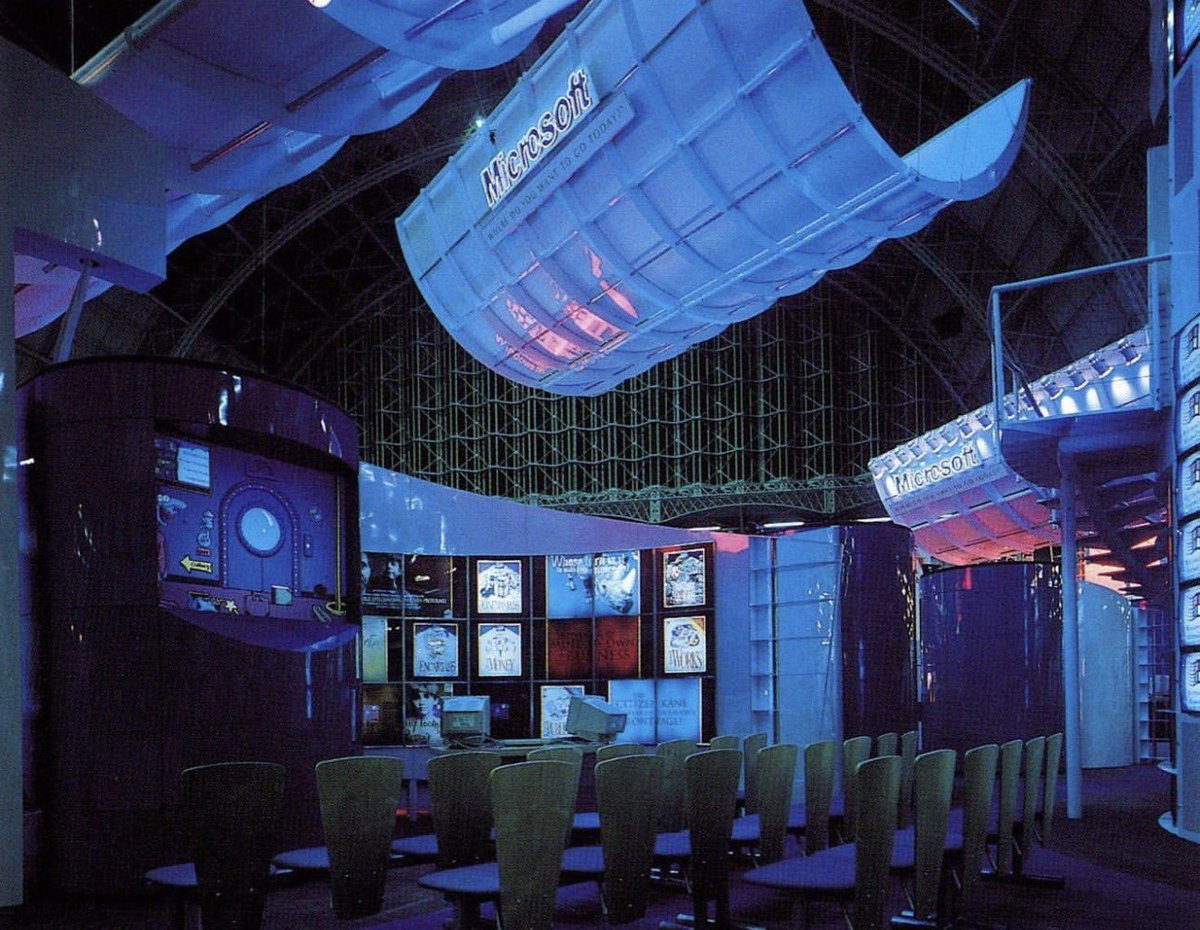 PolyDepression's tweet image. Microsoft’s Windows 95 exhibition in London (1995)

Windows 95 turned 30 this year.