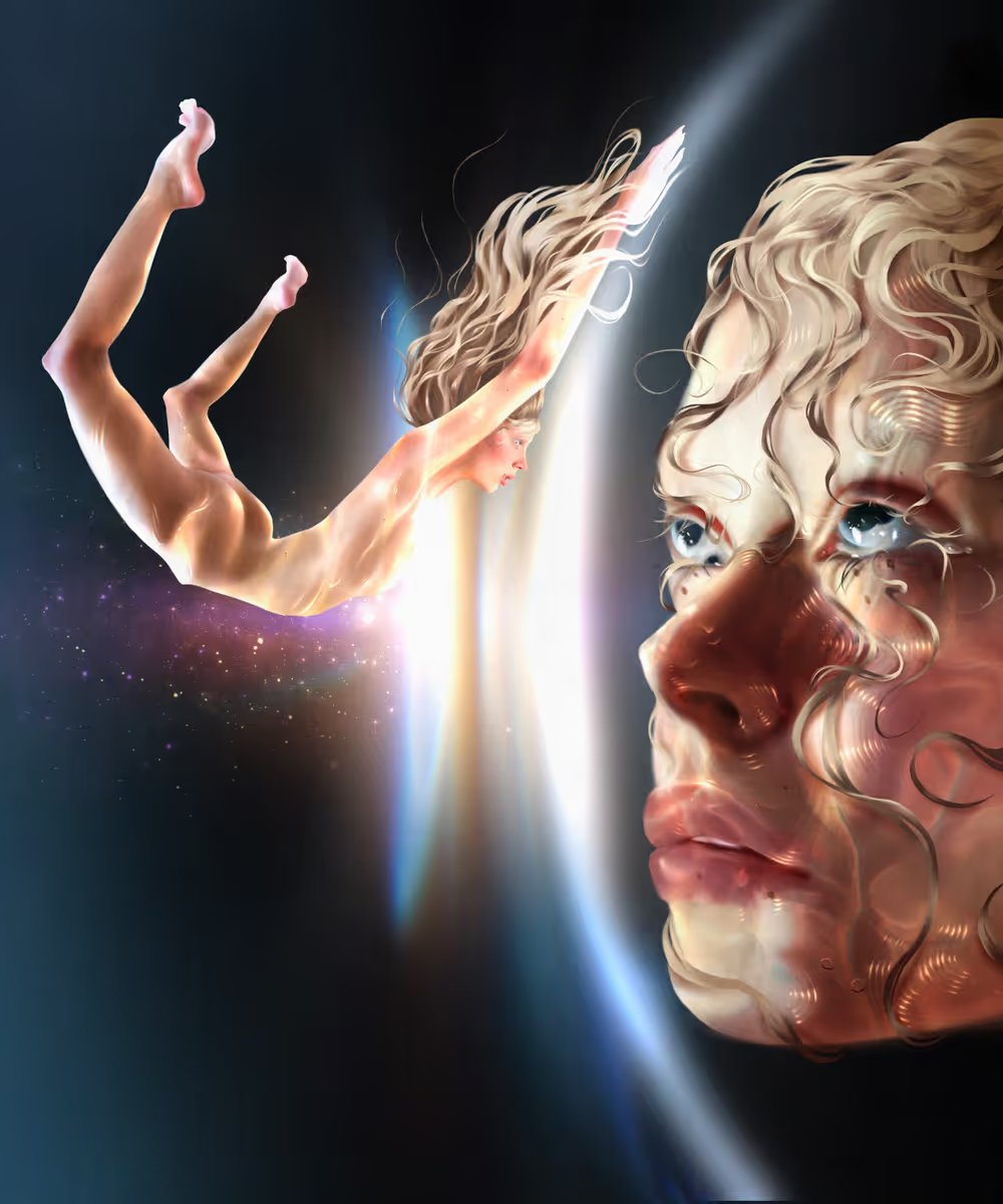 Stellar Essence
Artist: <a href="/AleyArtist/">Aley</a> 
Light emerges from the collapse of former structures, at the point where matter ceases to be itself and is released as pure energy. This process, devoid of intention, inevitably gives rise to a new state of existence.

And if matter finds its