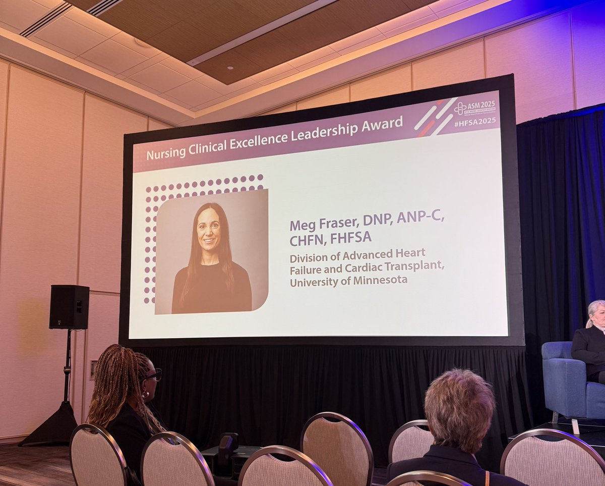 SBeukian's tweet photo. Congratulations to all the Nurse award recipients!!!! 
Thank you @HFSA for recognizing our nurses’ contribution to the field! #HFSA2025 https://t.co/rD2IxtlZMb