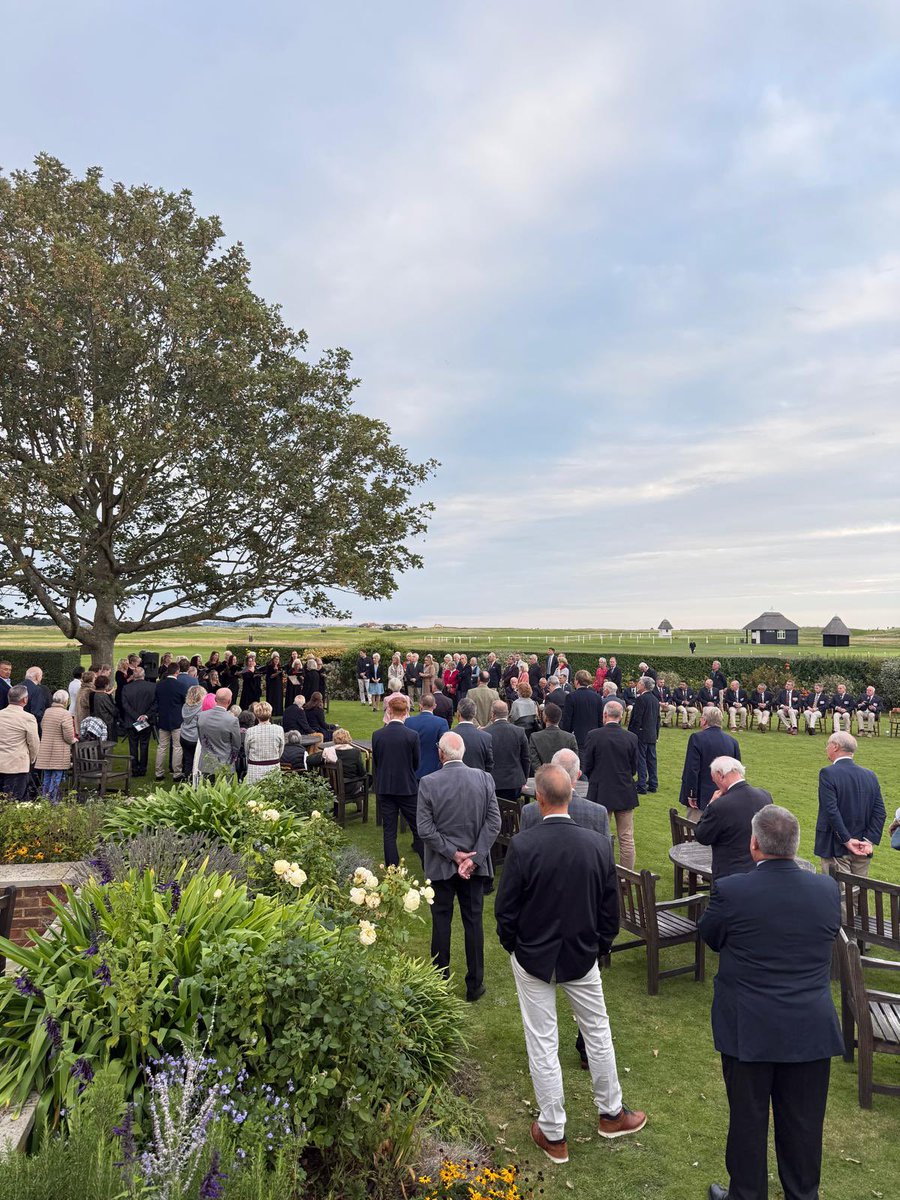 Some snaps from an epic #simpsoncup #openingceremony at <a href="/RoyalStGeorges/">Royal St. George's Golf Club</a> this evening. Players, sponsors and staff were treated to a Spitfire flyover, along with the sounds of a Gurkha band and a military wives choir. A great way to get the week started! <a href="/SimpsonCupUSA/">Simpson Cup USA</a>