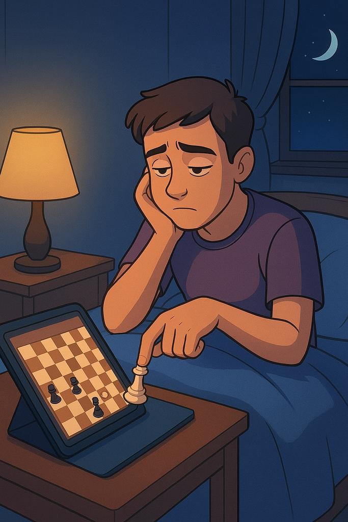 hustler383489's tweet photo. 😴✨ Ever been so tired but still can’t resist “just one more game”?
That’s the magic of Anichess, powered by CheckChain.
#Anichess #CheckChain.
Gcheck and good night https://t.co/H5gFhcRAf0