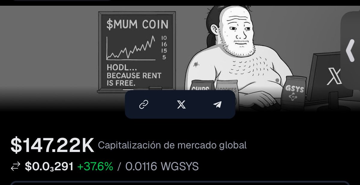 mumcoin's tweet image. 🚀 We’re moving up step by step, but steady and unstoppable.
Our path to the second target is guaranteed. 🔑

✅ $100K Marketcap – DONE
🎯 Next stop: $1 Million Marketcap
🌐 Then: $10 Million Marketcap

#MUM #GenesysNetwork