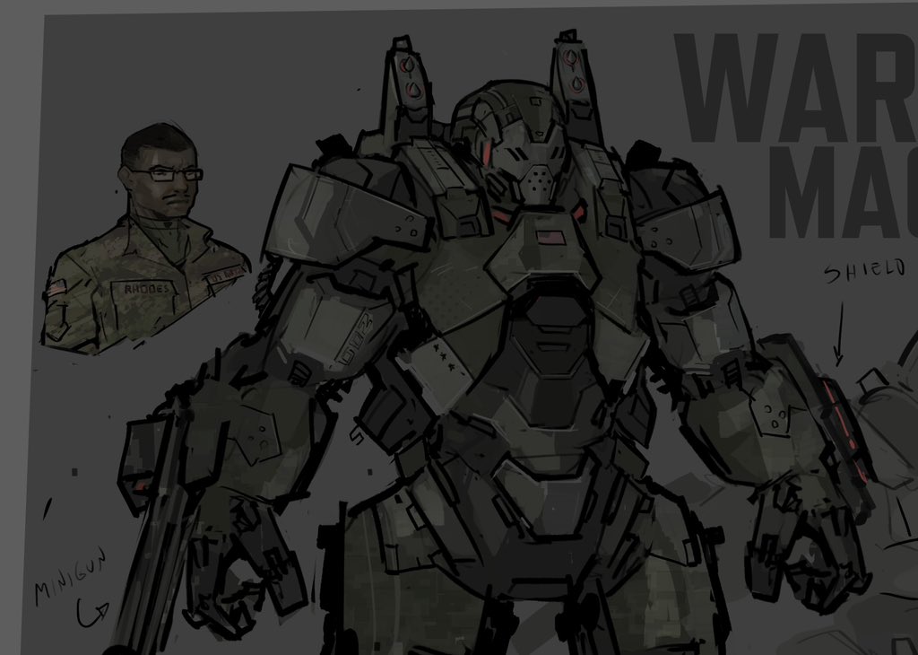 War Machine Reeves WAR MACHINE redesign - - - #warmachine #jamesrhodes #ironman #marvel # ...