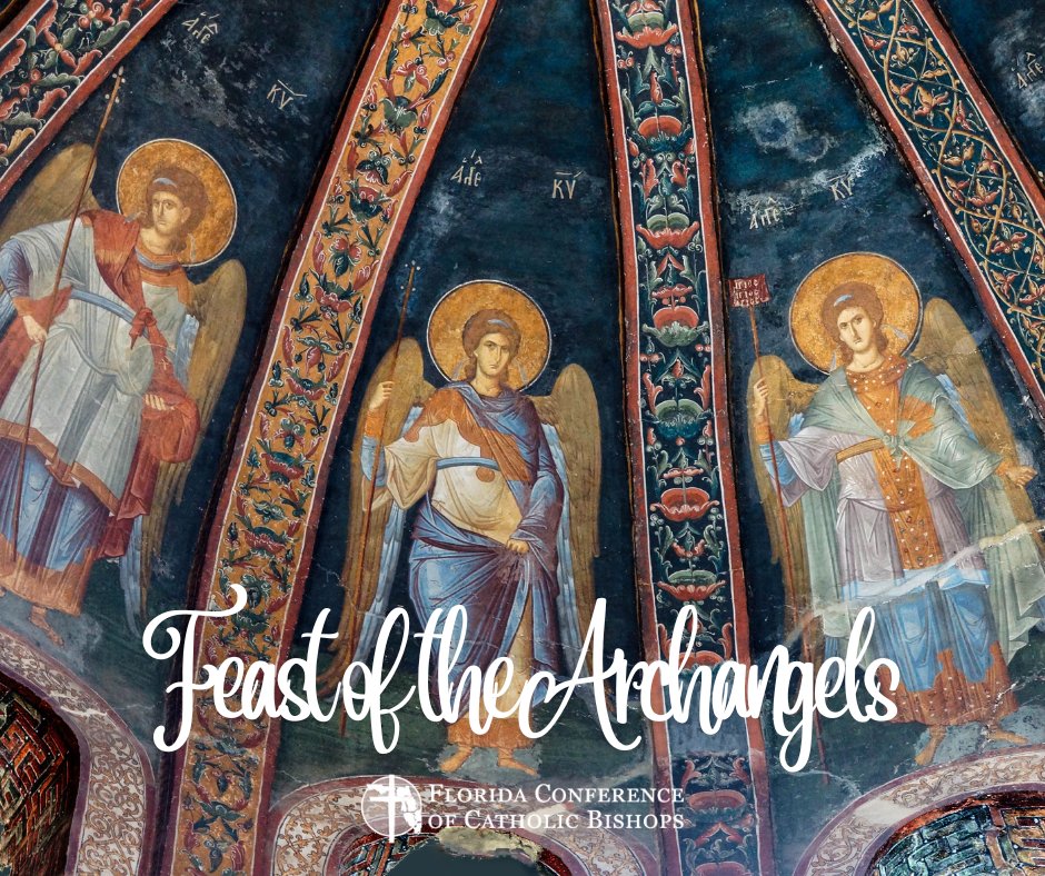 Today we celebrate the Feast of the Archangels! Also known as "Michaelmas", this day recognizes the Archangels St. Michael, St. Gabriel and St. Raphael.

St. Michael is most often recognized as a spiritual warrior against evil, protector of the faithful.

St. Gabriel is known as
