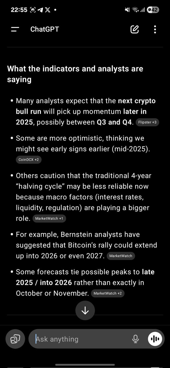 Buddy๐๐ (@buddy_abs) on Twitter photo Gmabs guys, i asked my guys whether we will be expecting a bull run and the said maybe and I also asked Ai and it said this:
We will be expecting a massive bullrun 
<a href="/ChenguGotAbs/">Chengu</a> 
<a href="/thesamememecoin/">Same</a> 
<a href="/Looabstract/">Loo on Abstract</a> 
<a href="/nootonabstract/">NOOT</a> 
<a href="/CasperOnChain/">Casper</a> 
<a href="/cluonabs/">CLU ยท~ยท</a> Gmabs guys, i asked my guys whether we will be expecting a bull run and the said maybe and I also asked Ai and it said this:
We will be expecting a massive bullrun 
<a href="/ChenguGotAbs/">Chengu</a> 
<a href="/thesamememecoin/">Same</a> 
<a href="/Looabstract/">Loo on Abstract</a> 
<a href="/nootonabstract/">NOOT</a> 
<a href="/CasperOnChain/">Casper</a> 
<a href="/cluonabs/">CLU ยท~ยท</a>