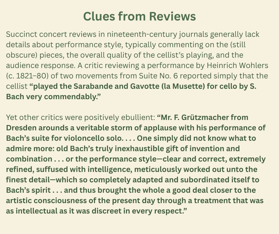 eklorman's tweet photo. How might the earliest Cello Suites performances have sounded?
#cello #jsbach #baroque #baroquemusic #classicalmusic #cellosuites #cellosuite #bachcellosuites #bachcello https://t.co/6F4Wf3IFcd