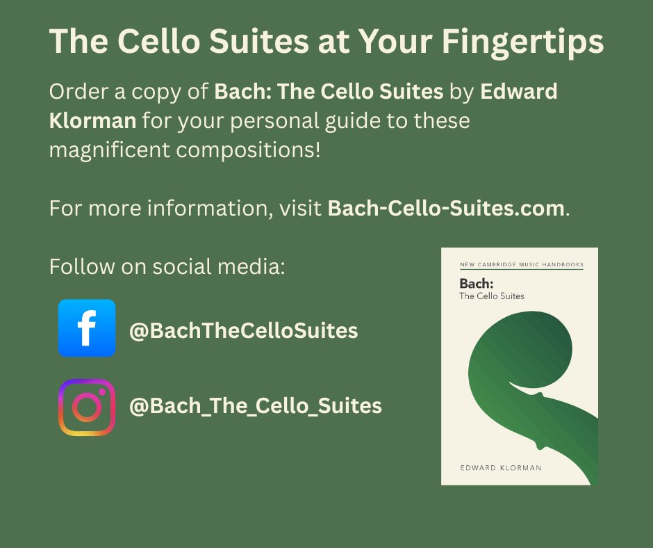 eklorman's tweet photo. How might the earliest Cello Suites performances have sounded?
#cello #jsbach #baroque #baroquemusic #classicalmusic #cellosuites #cellosuite #bachcellosuites #bachcello https://t.co/6F4Wf3IFcd