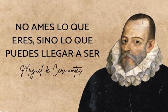 Autor de un libro imprescindible, "El ingenioso hidalgo Don Quijote de la Mancha", obra maestra calificada por muchos como la primera novela moderna.#Septiembre29, 478 años de Miguel de Cervantes.