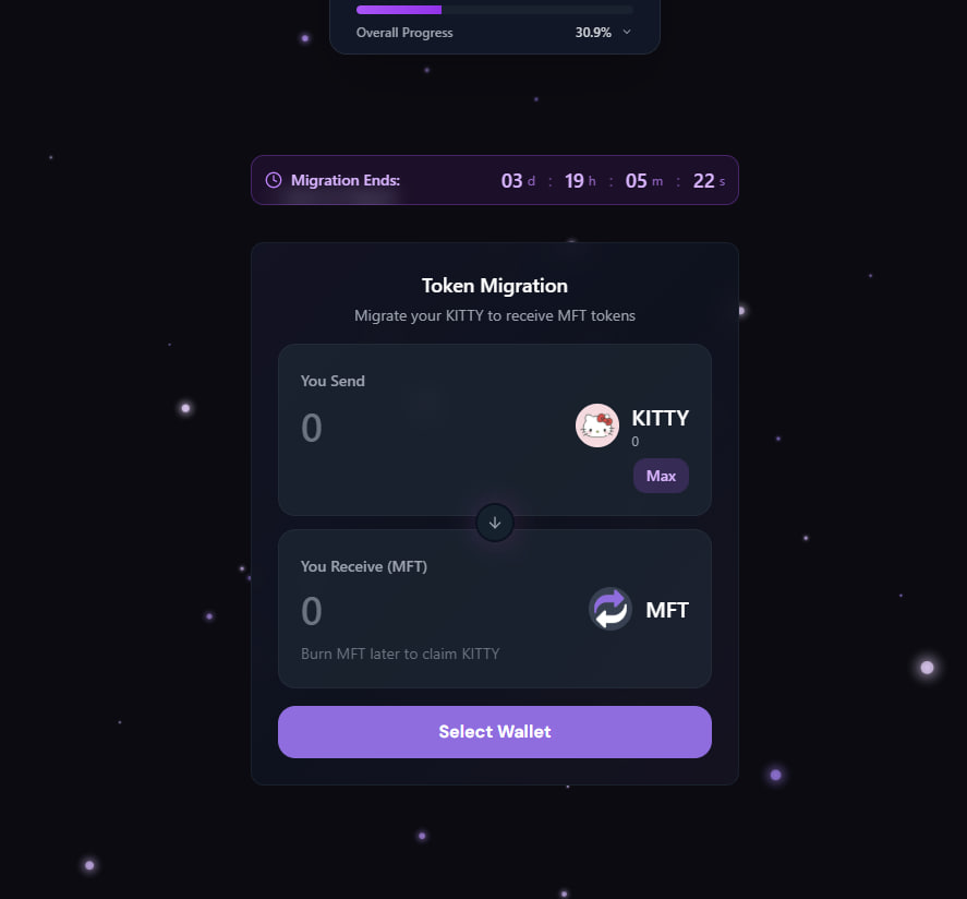 HKittyOnSol's tweet photo. Almost 31% already migrated🎀

There are 4 days left to migrate your tokens, remember if you dont migrate your tokens, you wont be able to claim them

Migrate now- https://t.co/xTKNvZzasF https://t.co/jrURiLYCXp