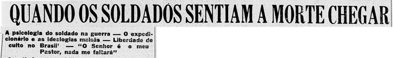 sentandoapua's tweet photo. Notícias da 2ª Guerra: 28SET1945-Quando os soldados sentiam a morte chegar. A psicologia do soldado na guerra https://t.co/AAMjmdpYEM
#SET45 #ANoite #WWII #FEB #Psicologia #morte #80anos @exercitooficial @feb_brasil https://t.co/inB2MwnjBi