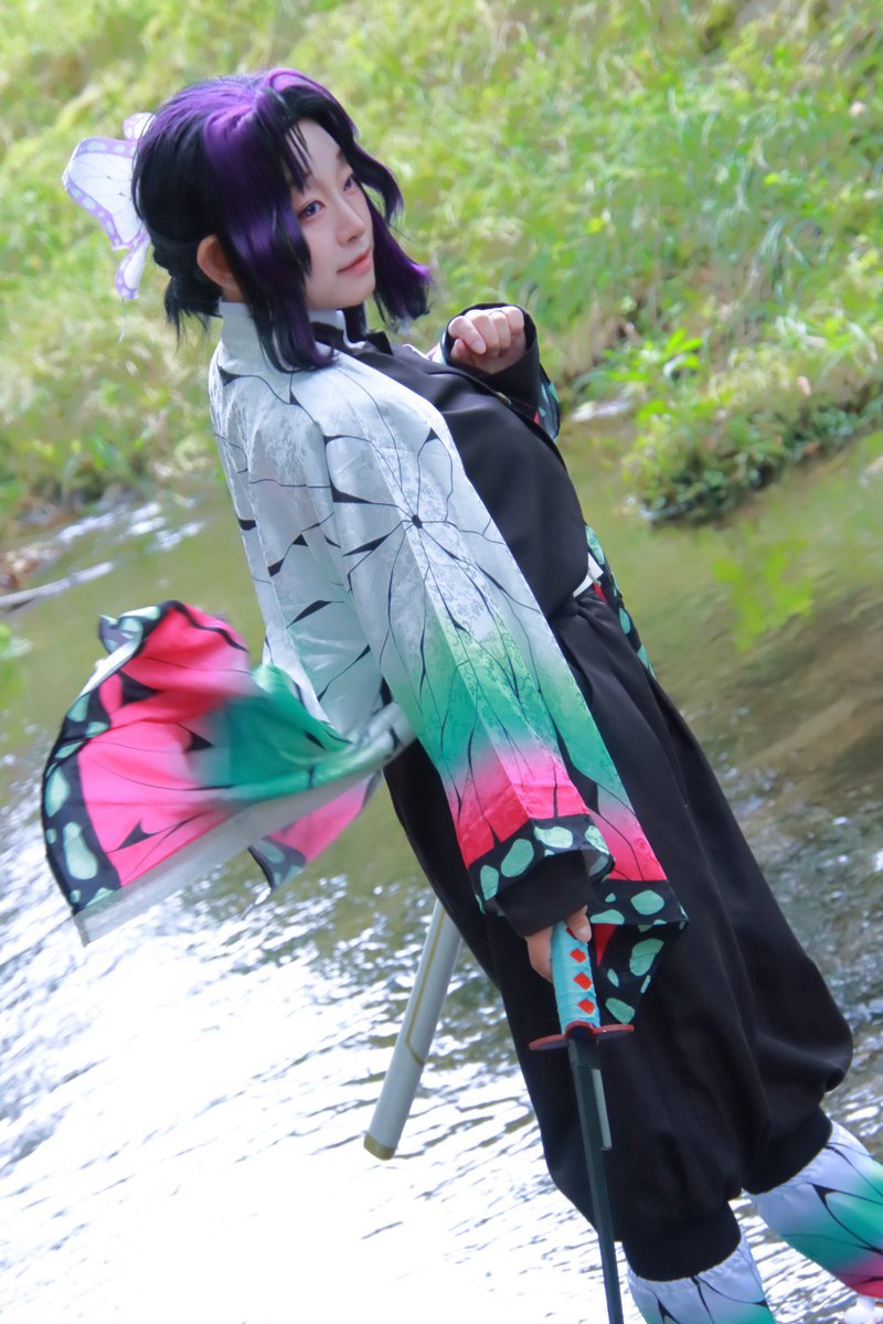 昨日夜勤明けで遊びに行ってよかった…
初しのぶさんで色々解釈違い起こしてて本人はあまり納得いってないんだけどw

最後めちゃくちゃいい写真撮れた！
データ楽しみ😊

📸hiroさん(<a href="/hiro_personal/">☀️hiro@A☀️</a>)
 #タピオコス  #タピオコス秋