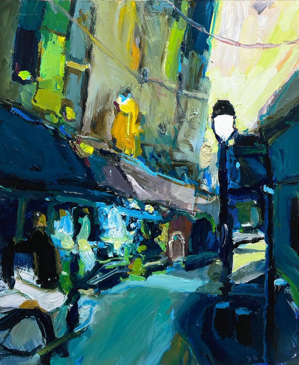 RClaremont's tweet image. “Nocturne, Le Marais”, 35X45cm, oil on board.

#richardclaremont #creativeprocess #artinspiration #parisfrance