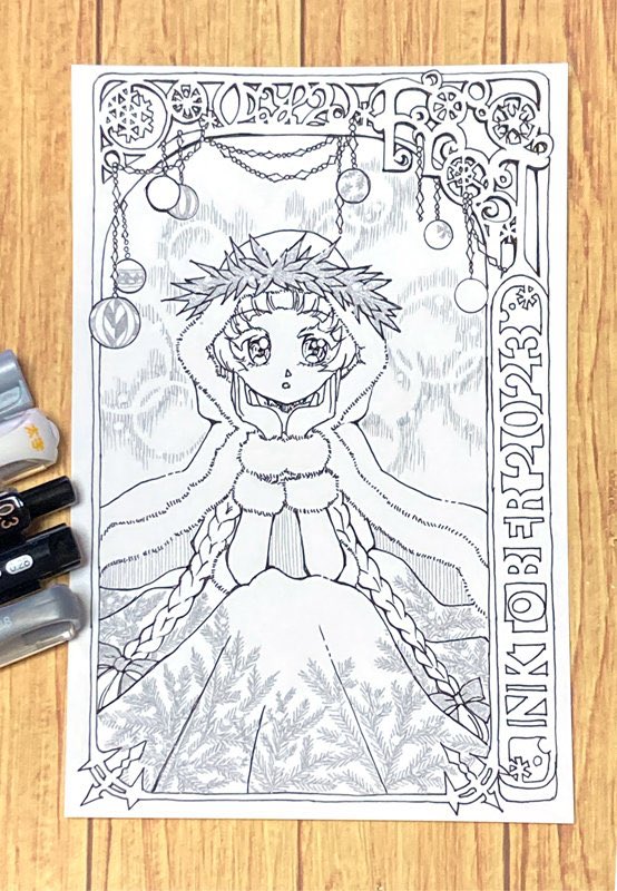過去絵アップ⤴️
まだまだ暑い🫠