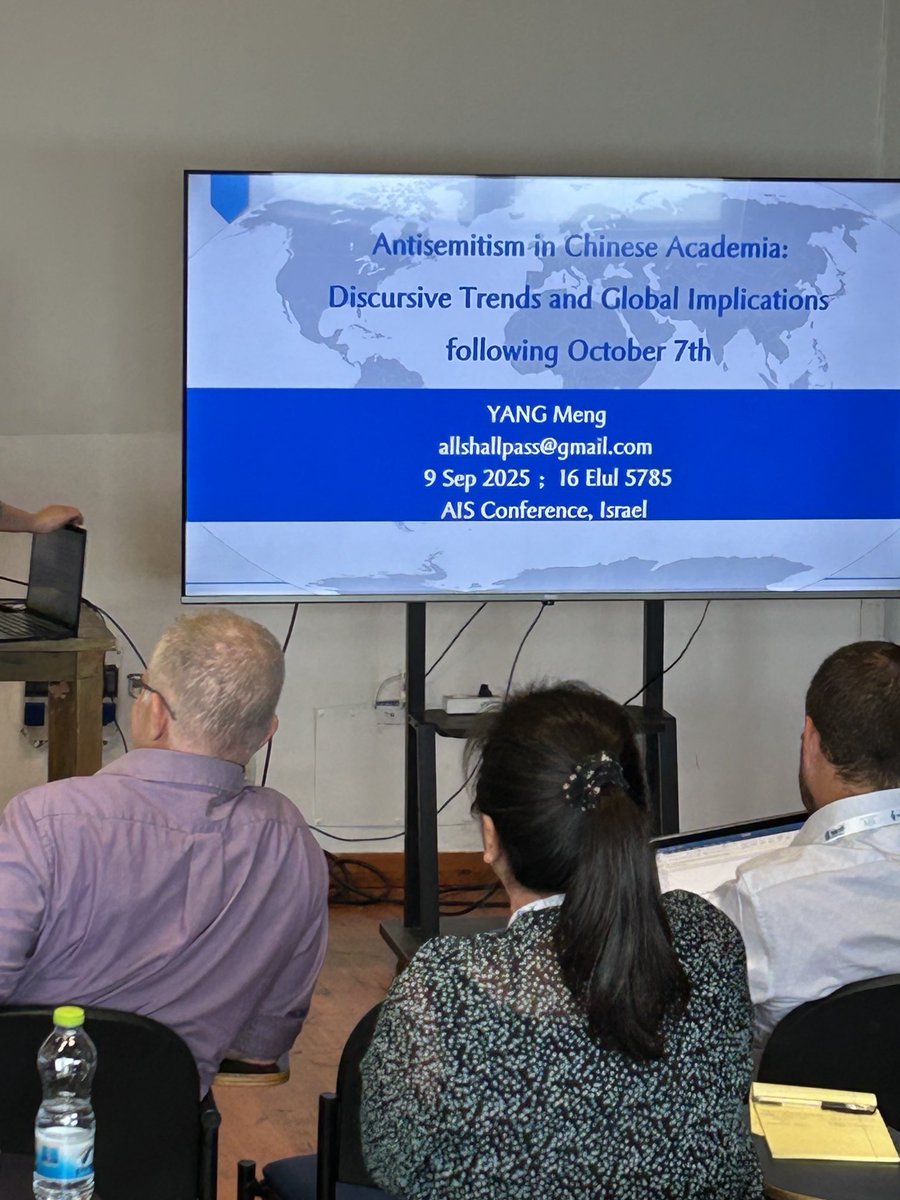 One of the most intriguing papers at the 2015 annual meeting of the ⁦<a href="/AIS52579/">Association For Israel Studies</a>⁩ at ⁦<a href="/Uhaifa/">אוניברסיטת חיפה</a>⁩! ⁦<a href="/AIISconcordia/">The Azrieli Institute of Israel Studies</a>⁩ ⁦<a href="/LilachBenZvi/">לילך בן צבי</a>⁩