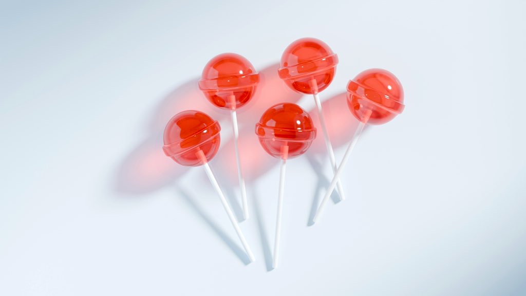 キラキラ飴たち作った🍒