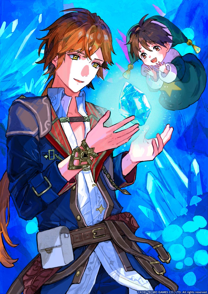 GustAtelierPR's tweet image. ／
発売まであと9日！
#紅白レスレリイラストリレー🎉
＼

今日は、淵゛さん (@qooo003)描き下ろしのスレイと妖精さん✨

フォロー＆#紅白レスレリイラストリレー をつけて、
引用RPで感想を投稿すると、20名様にポストカードセットをプレゼント🎁

✅詳細は
atelier.games/resleriana_rw/…