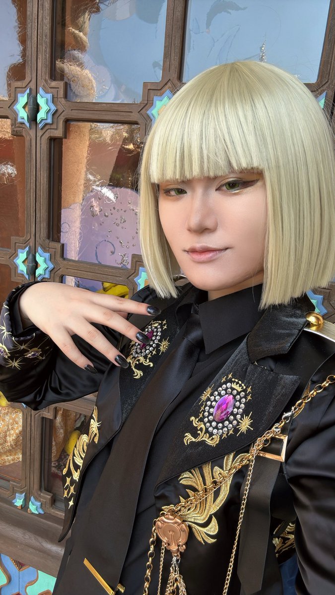 ボーテしてる
#Dハロ仮装2025 
#Dハロツイステ