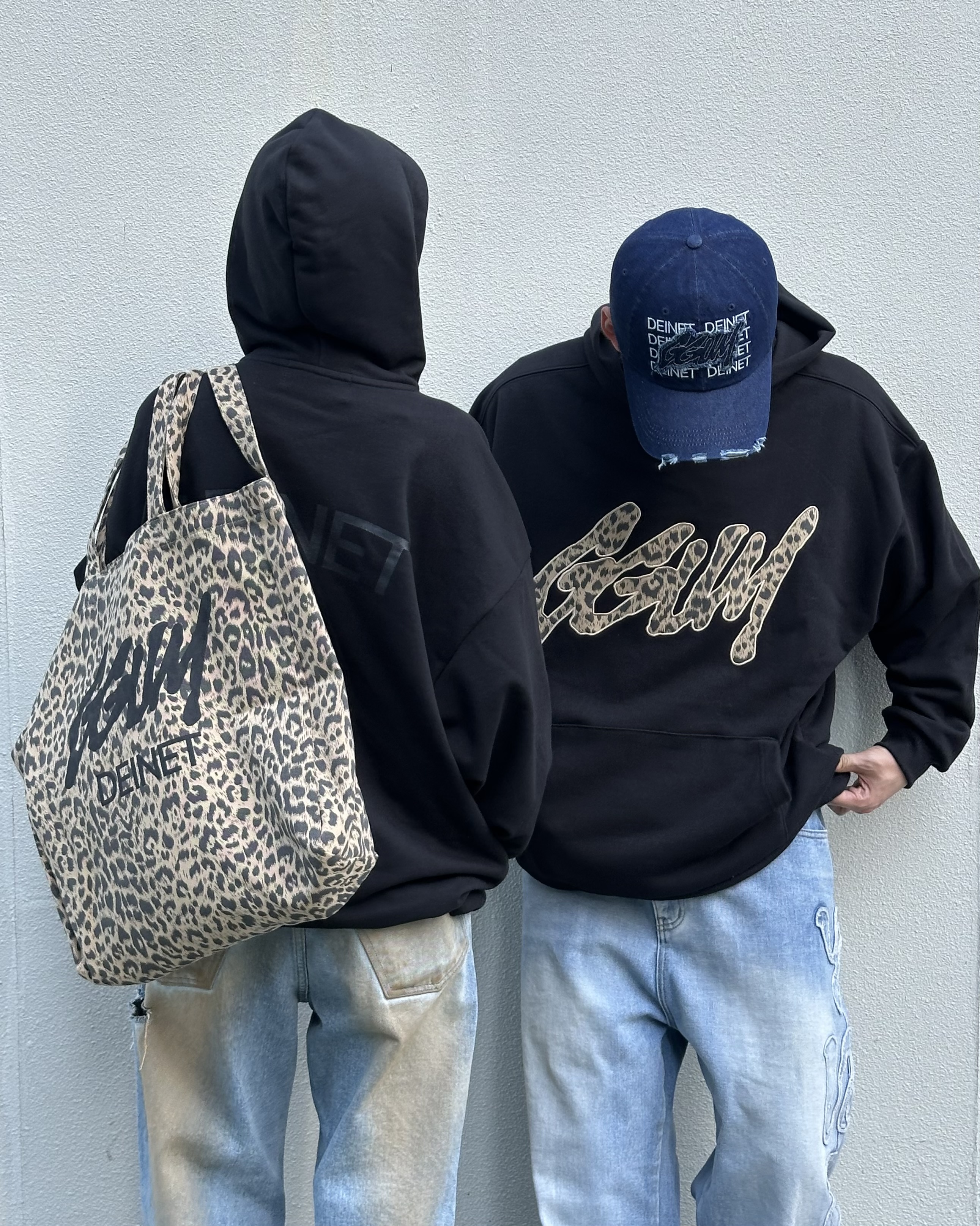 deinet GGUM HOODIE パーカー TXT ヨンジュン GGUM X DEINET】HOODIE IN BLACK☆TXT ヨンジュン コラボ (DEINET