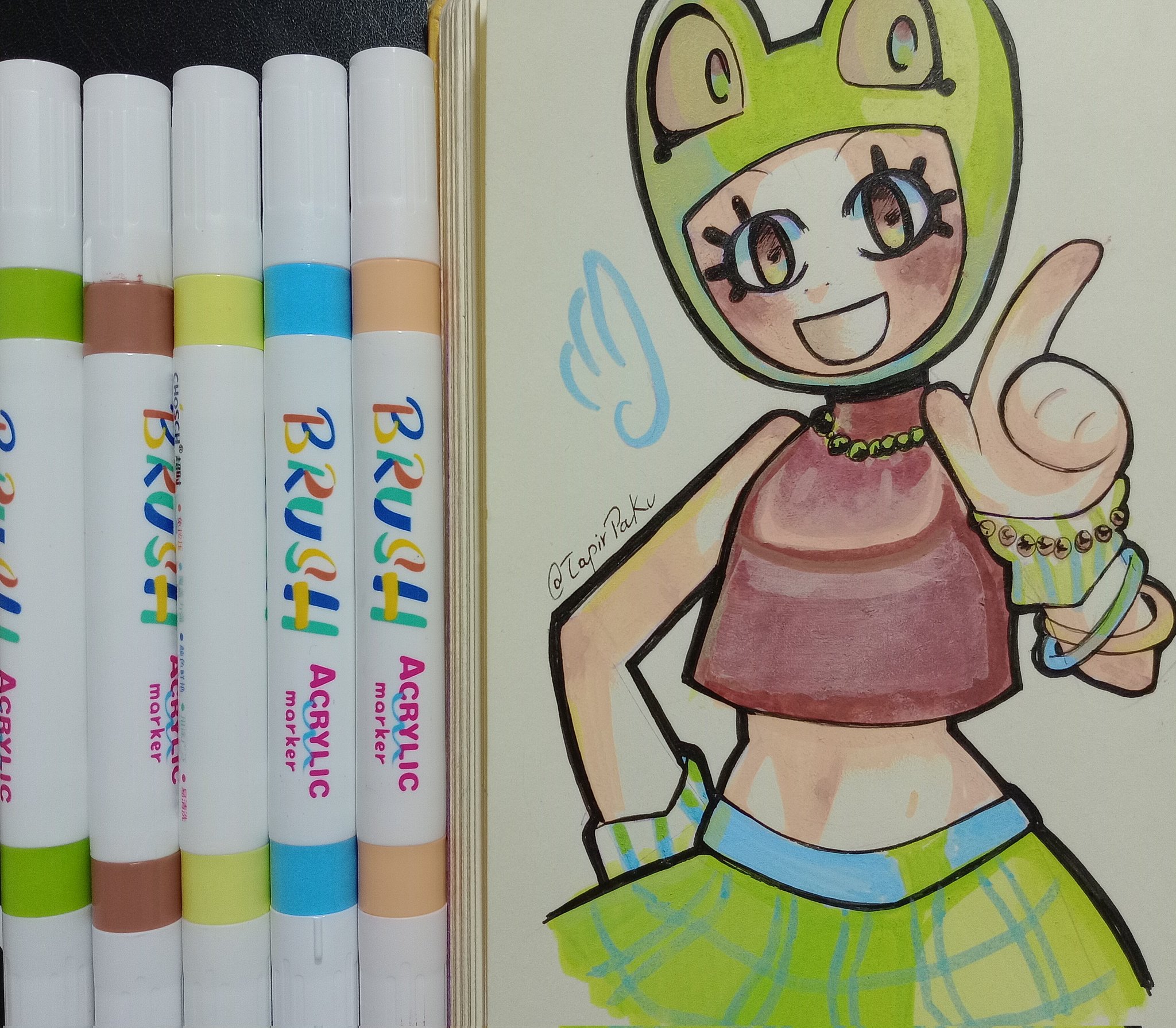 スレッドくん・ハンドメイドプラグ Thread Drawin' オリジナル ぽωたʕ⁠·⁠ᴥ⁠·⁠ʔ (@mkey_69): 
