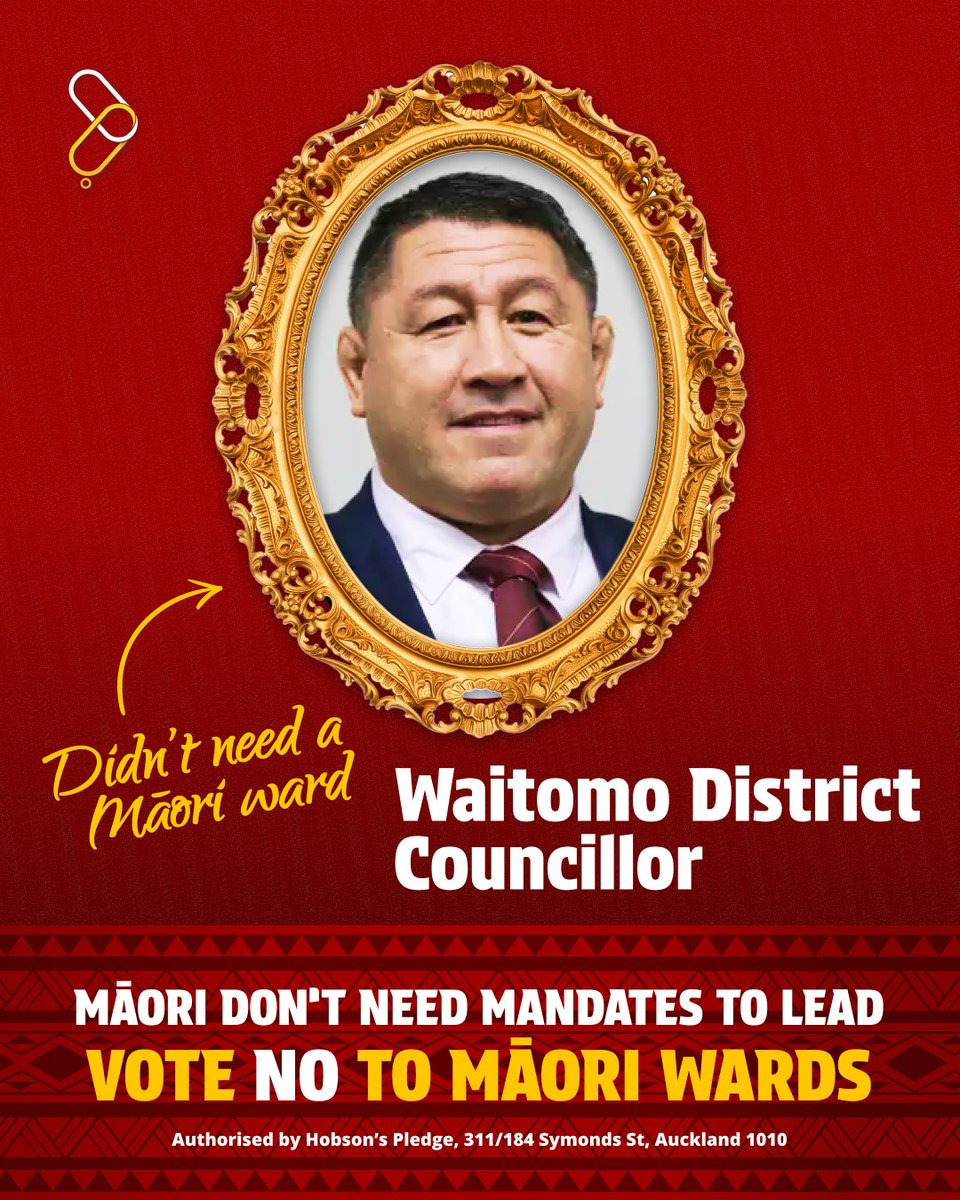 Eady Manawiti earned his place without any special seats, he got in on his own.

Find out why you should vote NO to Māori wards: votenotomaoriwards.nz
