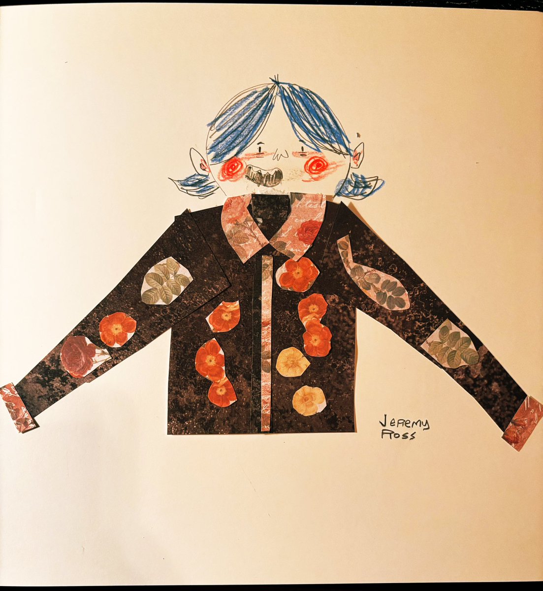 Day 14: Leather Jacket with Patches
#lillasStylePlay2025 #kidlitart #kidlit #leatherjacket #papercraft #papercutart