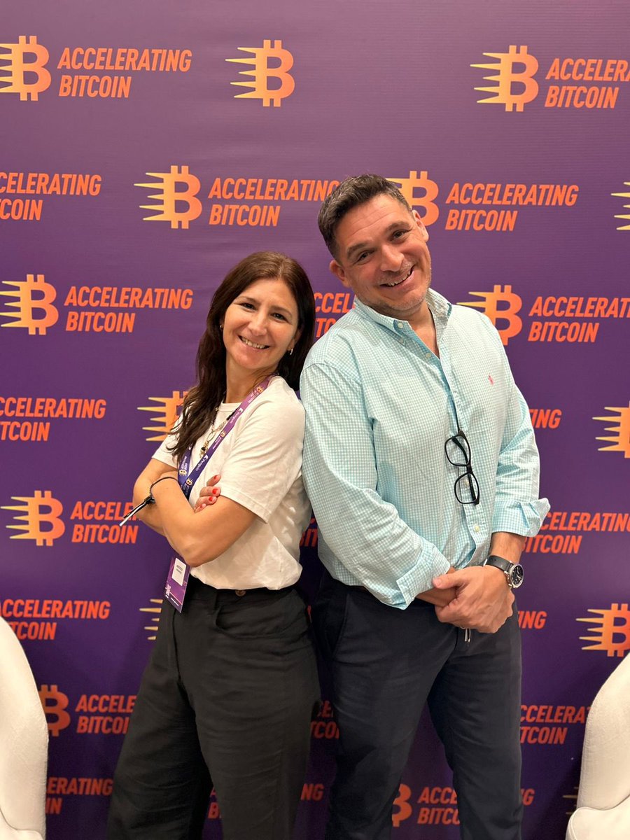 acceleratingbtc's tweet photo. What an incredible 2 days in Paraguay! 🇵🇾

The first ever Bitcoin-only conference in the country:
🔥 500+ participants
🌍 70+ speakers

None of this would’ve been possible without the proof of work of @PoweredByPUKEN, @peztresojos &amp; @lorenaalmadag. 

Thank you, Paraguay! 🚀 https://t.co/9wVibTZ2hH