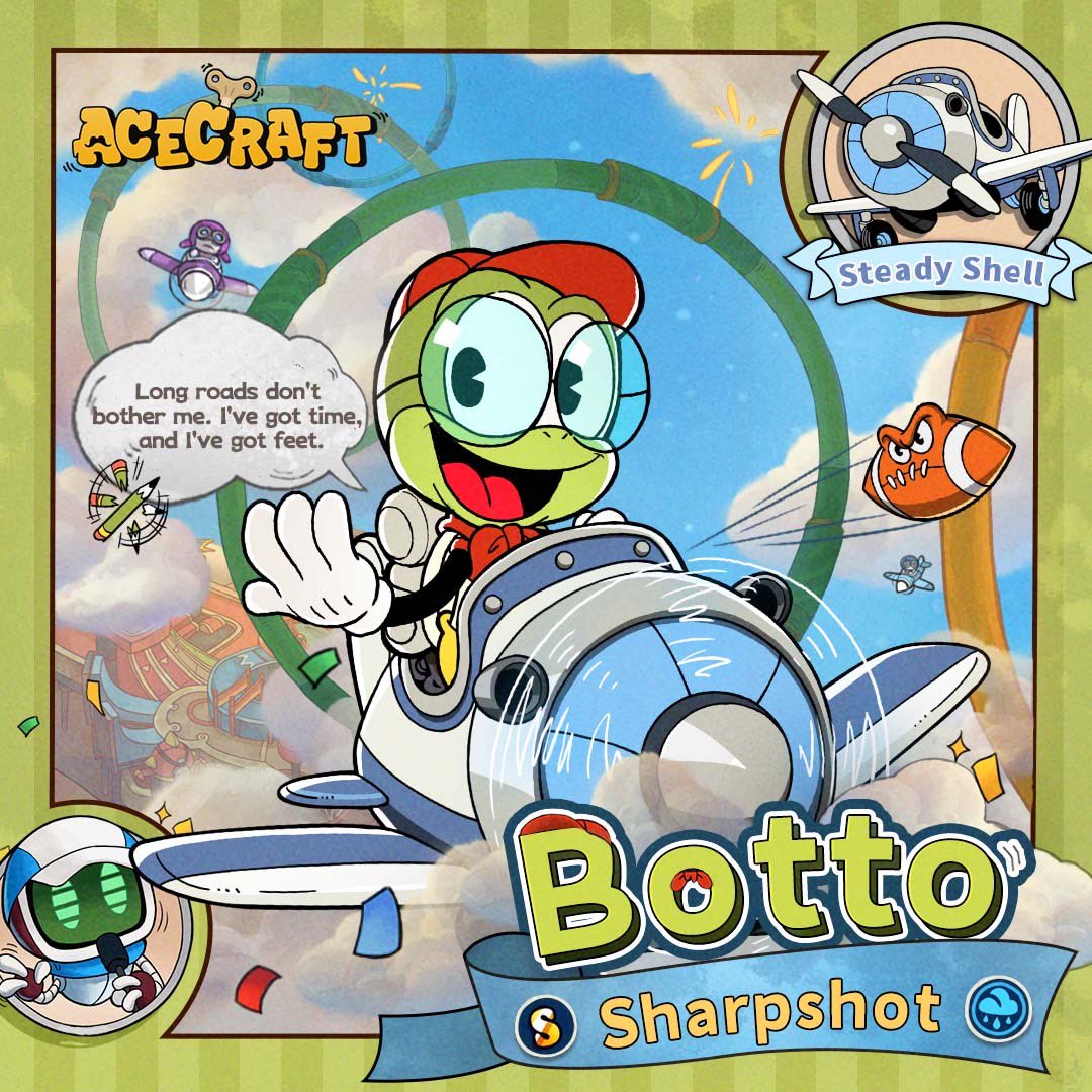 [New Pilot Preview | 🐢Botto Takes Flight!]
Guess who’s here!😝
Despite having lived for over two hundred years, by turtle standards, Botto has only recently reached adulthood.✨

They say ⏰10,000 hours can turn any ordinary person into a master, so you can only imagine Botto's